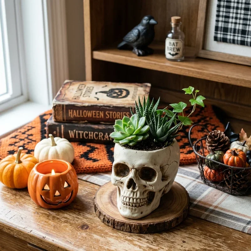 Halloween Desk Decor Ideas