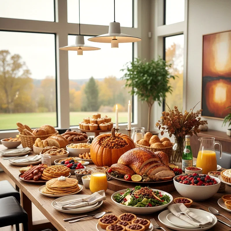 15 Thanksgiving Brunch Ideas for a Cozy Holiday Gathering