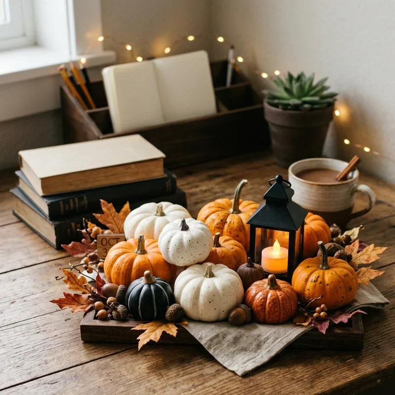 Halloween Desk Decor Ideas