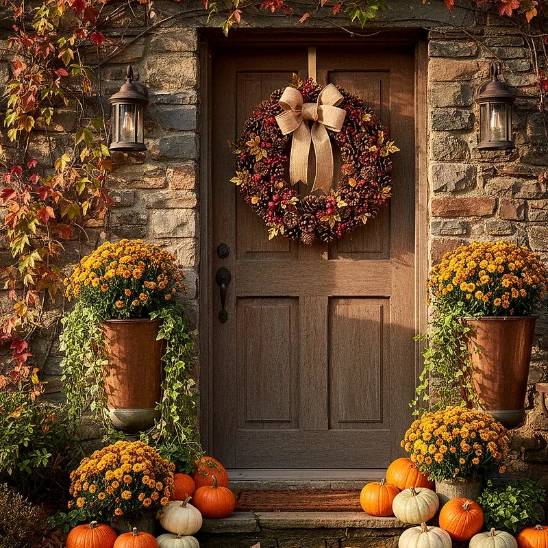 Fall Door Decoration Ideas