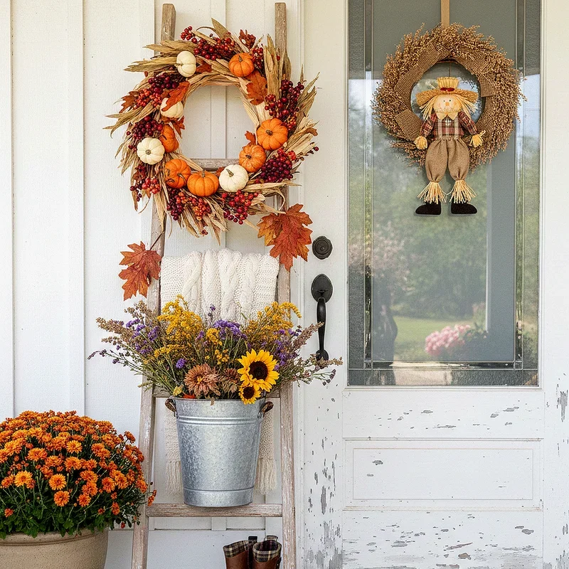 Fall Door Decoration Ideas