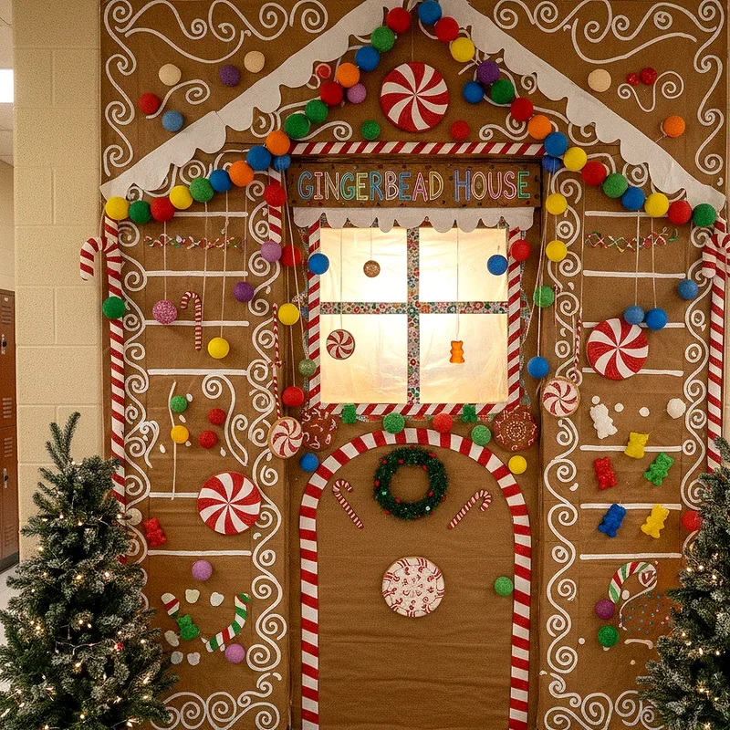 Christmas School Door Decoration Ideas