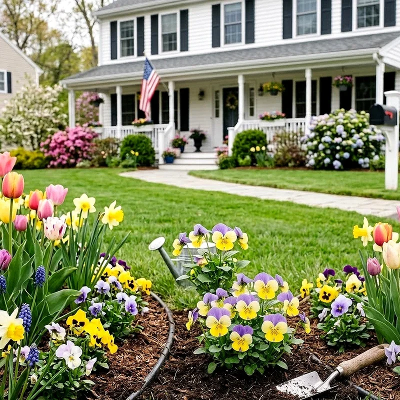 How Do I Decorate My Lawn in Spring for Curb Appeal