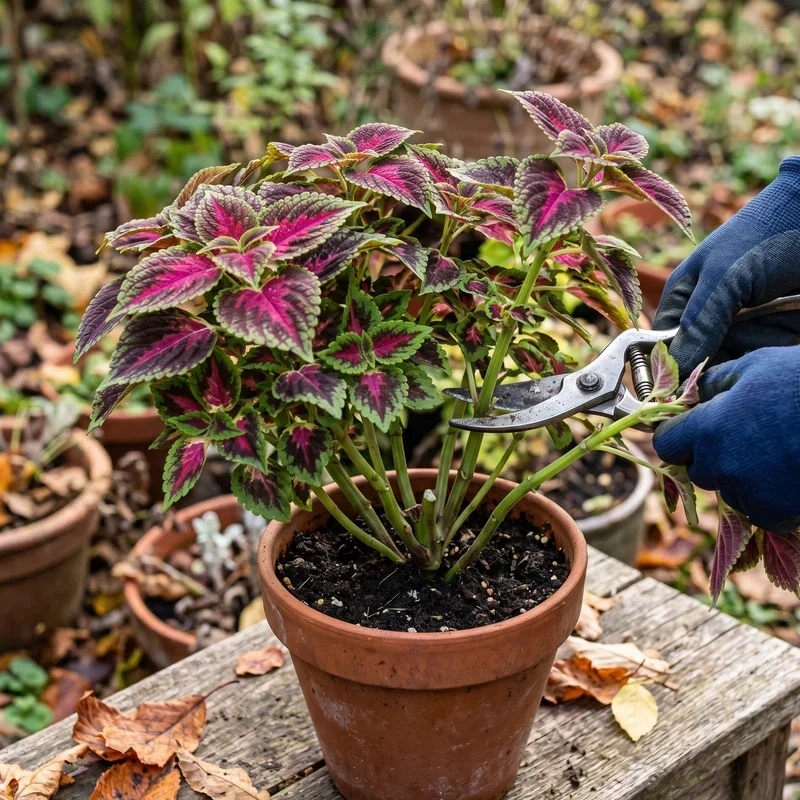 How to Cut Back Coleus for Winter Properly