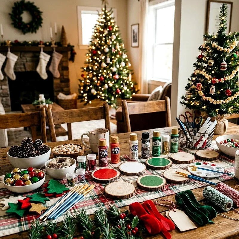 15 Christmas Craft Party Ideas for Festive Fun