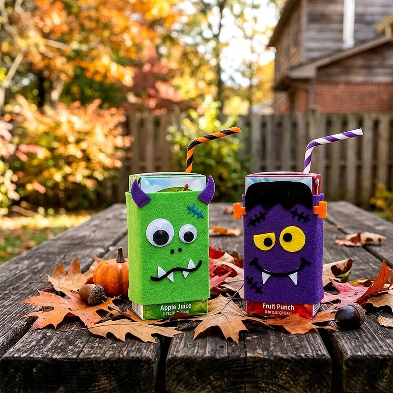 Halloween Juice Box Ideas