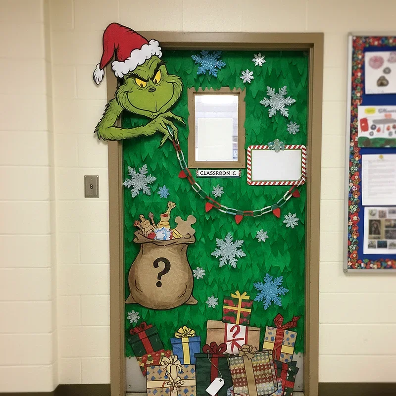 Christmas School Door Decoration Ideas