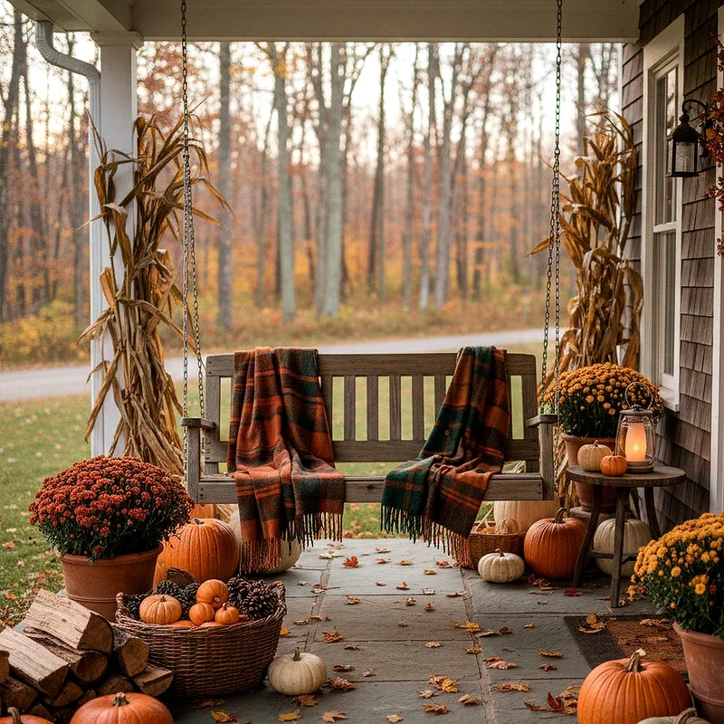 How to Decorate Front Porch for Fall