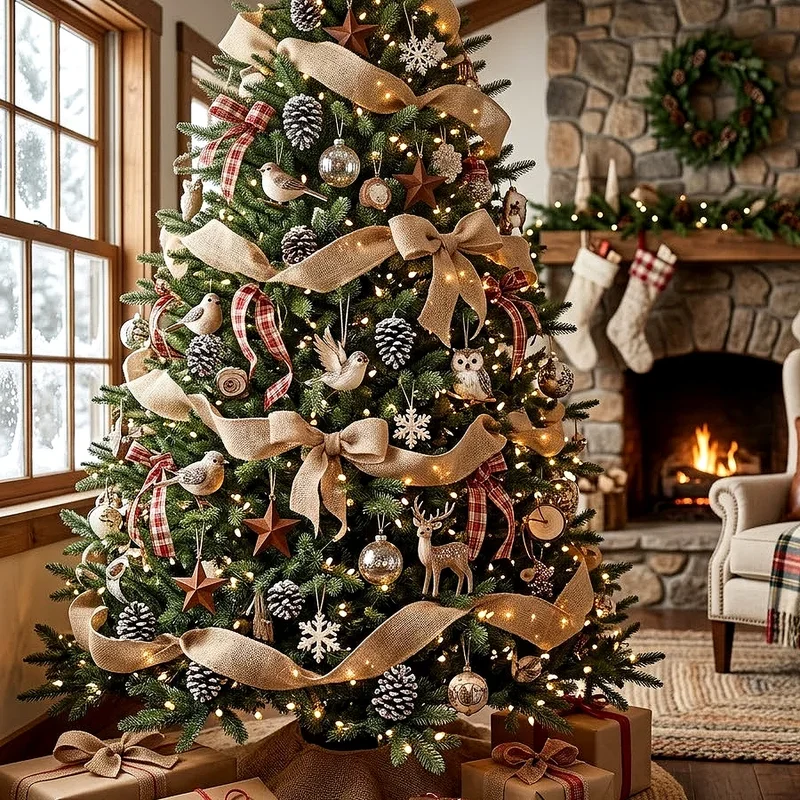 Outdoor Christmas Tree Decorating Ideas