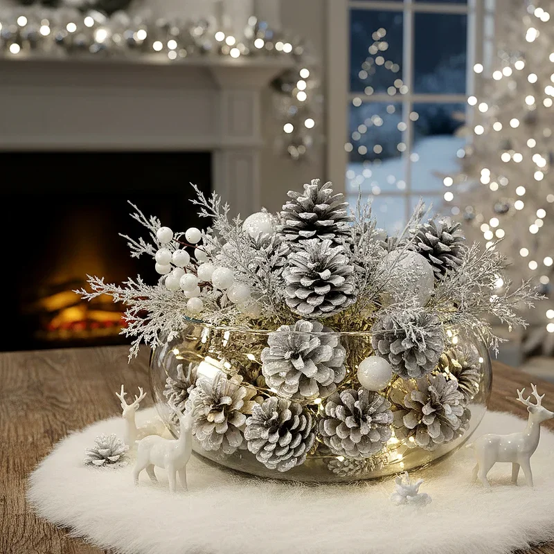 White Christmas Decoration Ideas