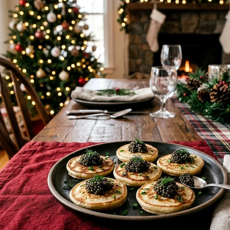 Black Christmas Dinner Ideas