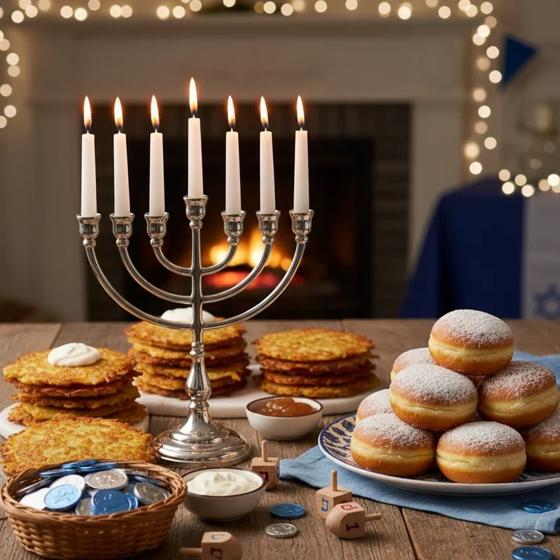 15 Hanukkah Party Ideas for a Bright Holiday Celebration