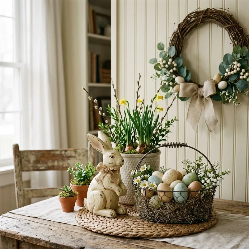 Farmhouse Easter Decor Ideas