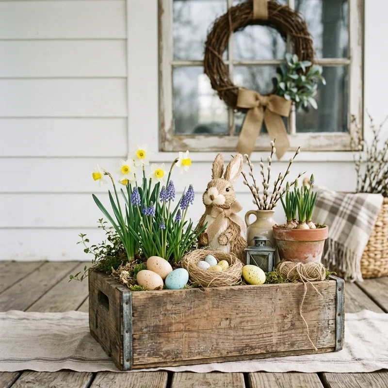 Farmhouse Easter Decor Ideas