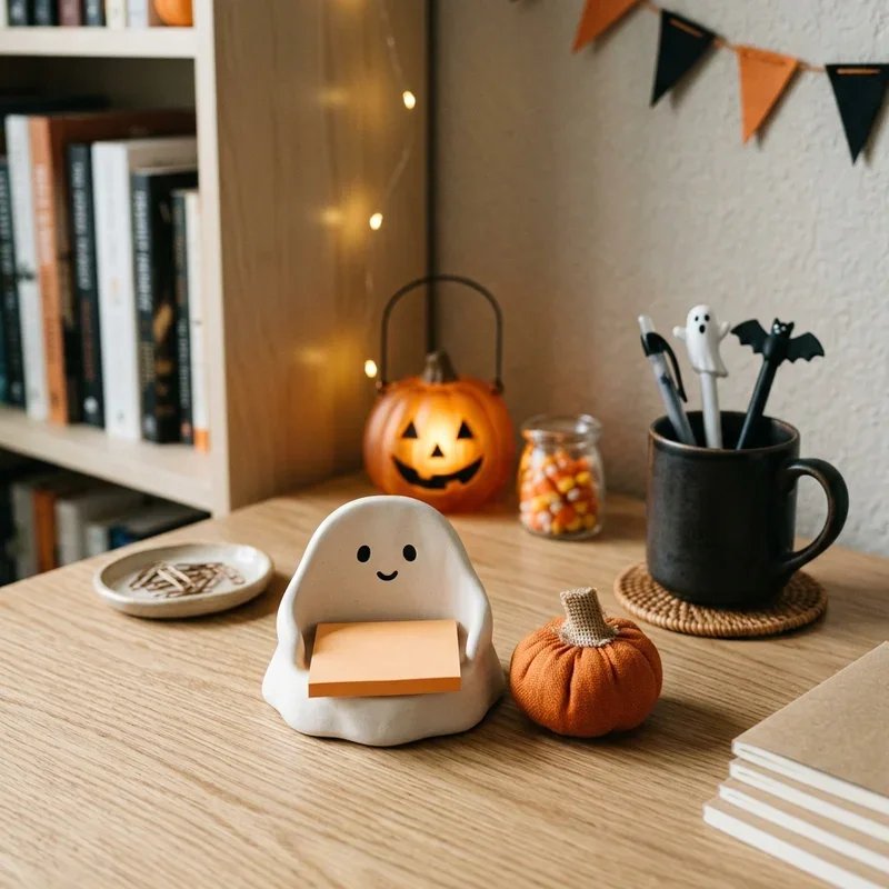 Halloween Desk Decor Ideas