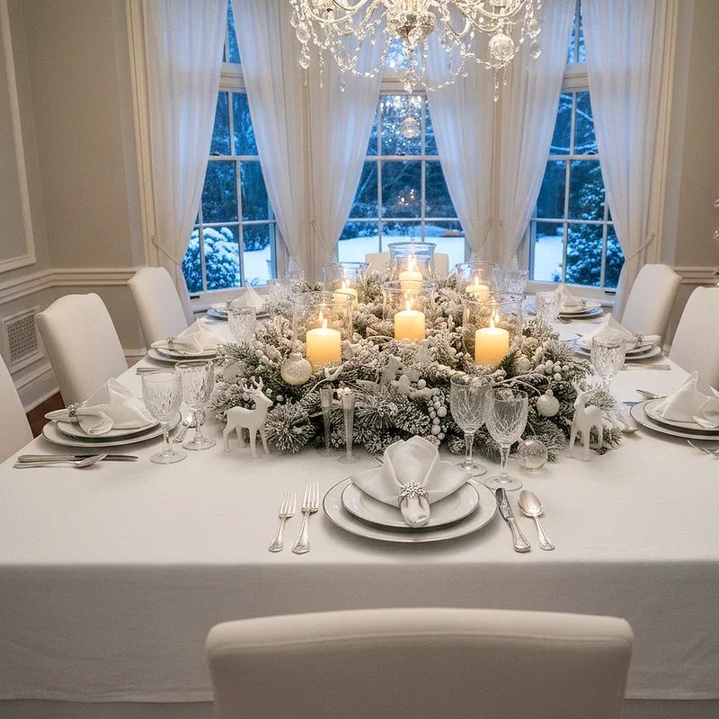 White Christmas Decoration Ideas