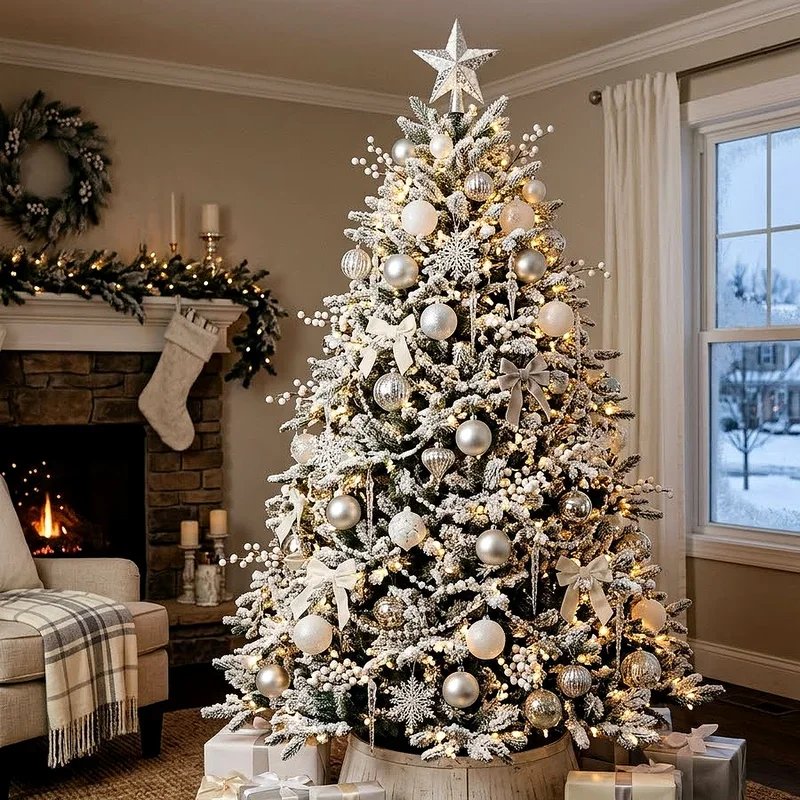 Outdoor Christmas Tree Decorating Ideas