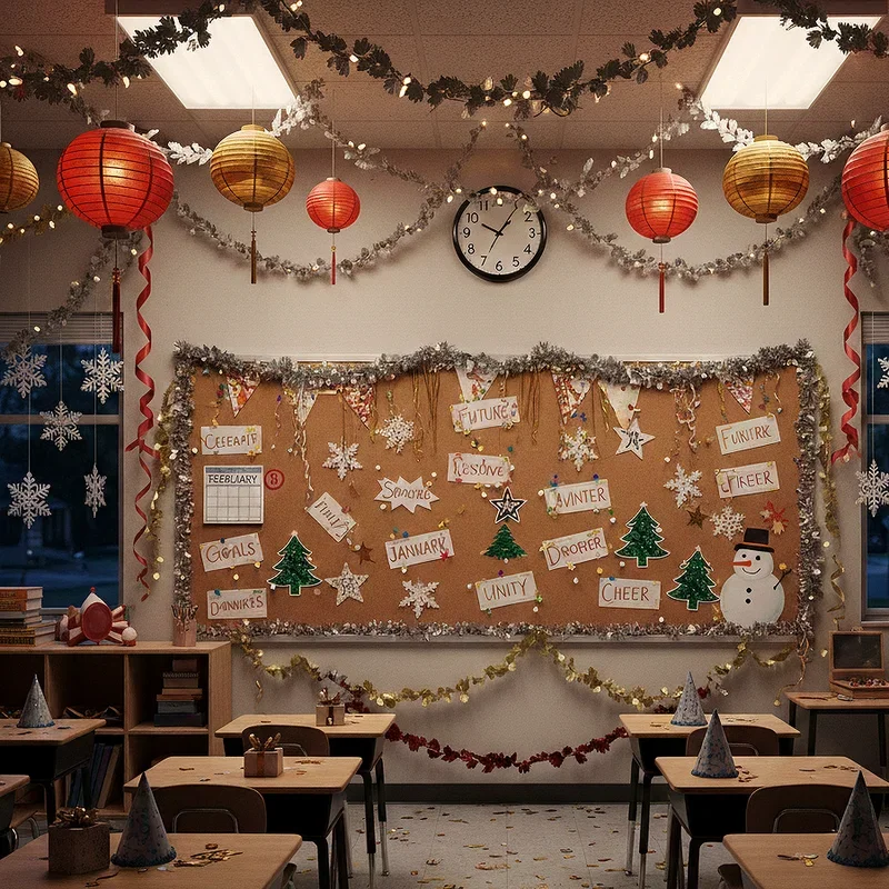 New Year Classroom Decoration Ideas