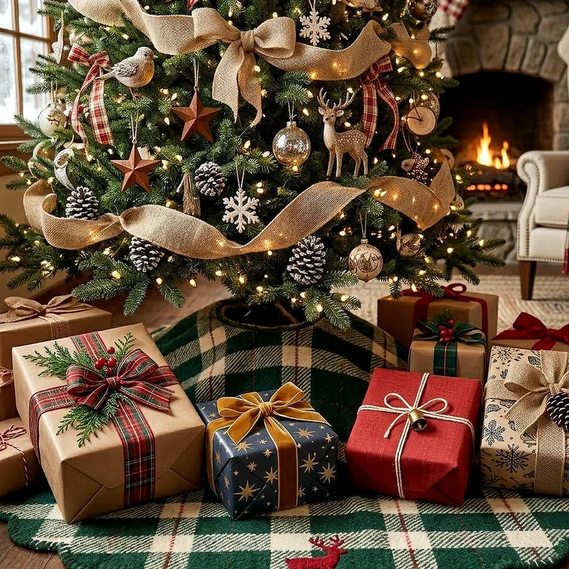 Outdoor Christmas Tree Decorating Ideas