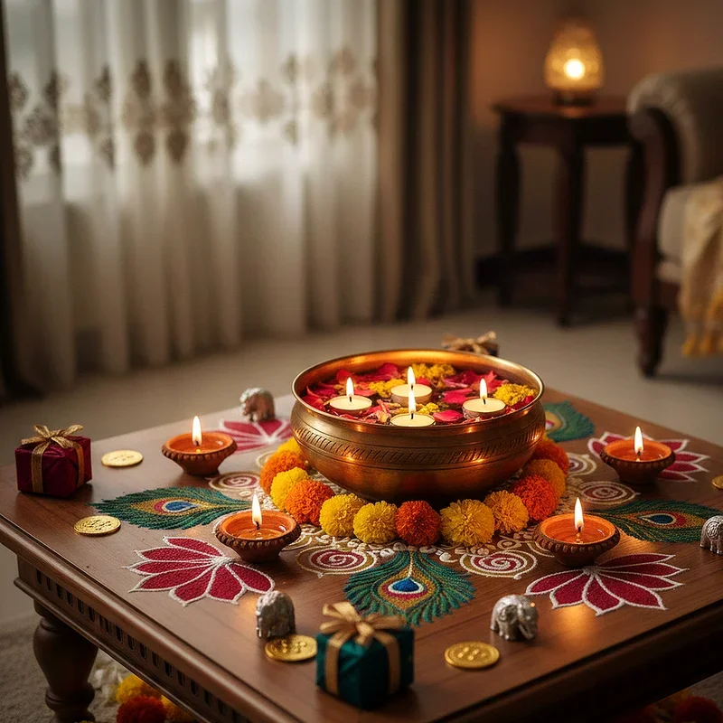 Diwali Table Decor Ideas