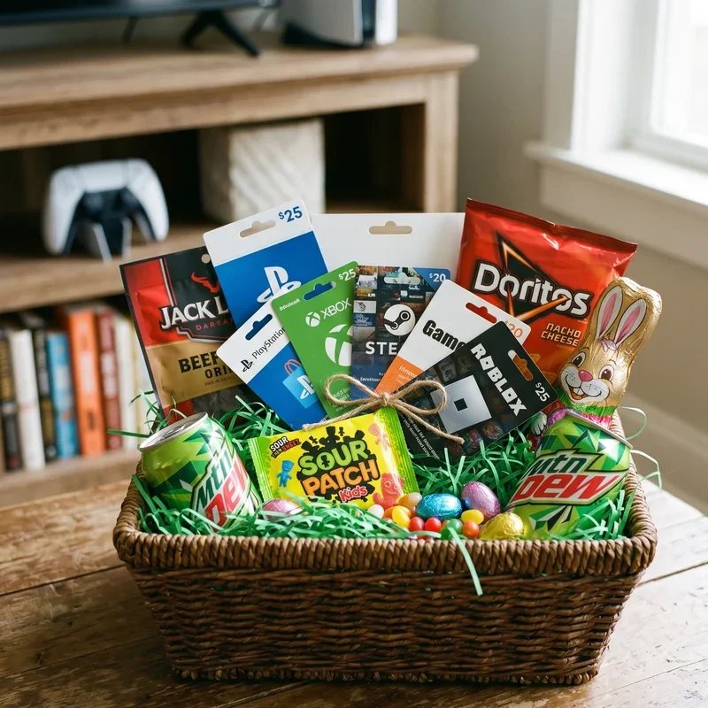 Easter Basket Ideas for 16 Year Old Boy