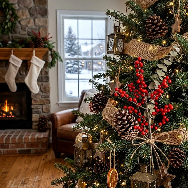 Outdoor Christmas Tree Decorating Ideas