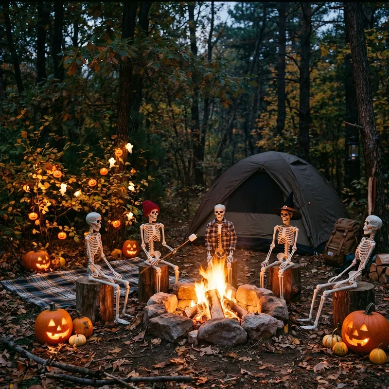 Halloween Camping Decoration Ideas