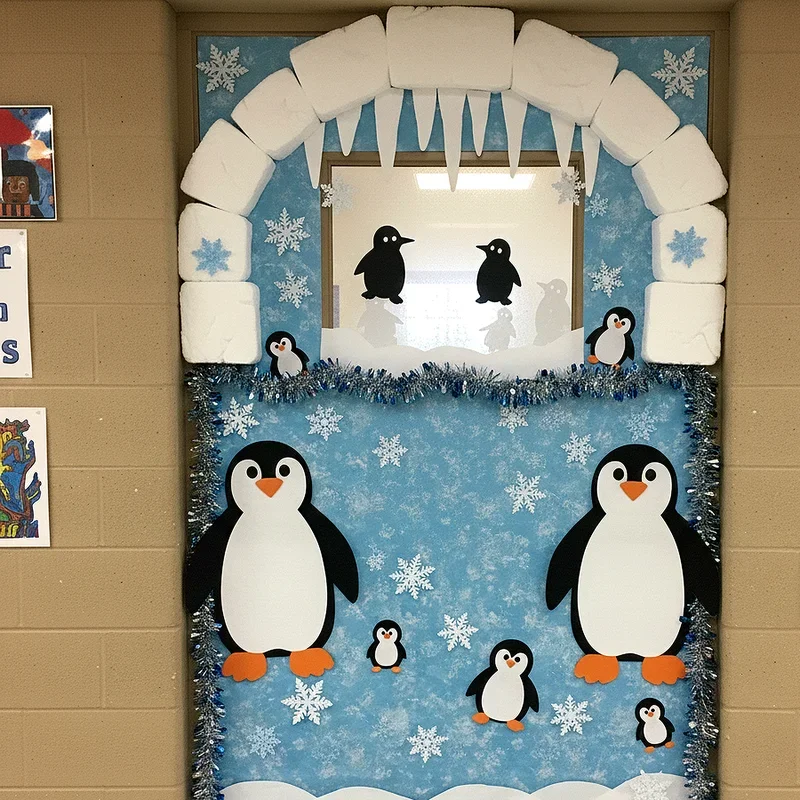 Winter Classroom Door Ideas