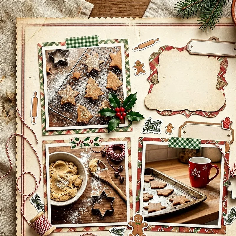 Christmas Scrapbook Page Ideas