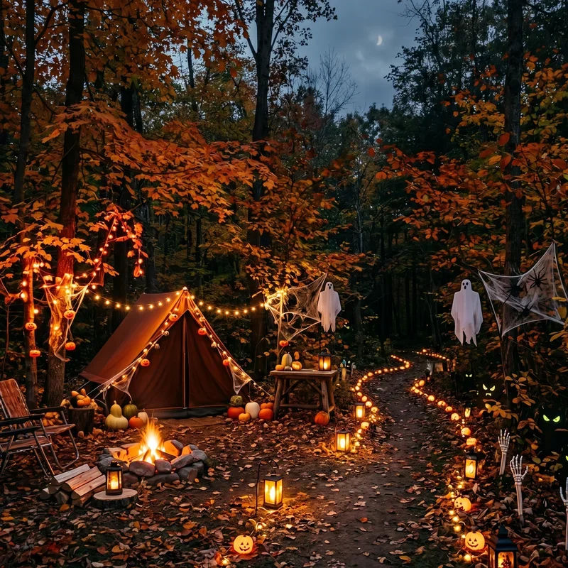 Halloween Camping Decoration Ideas
