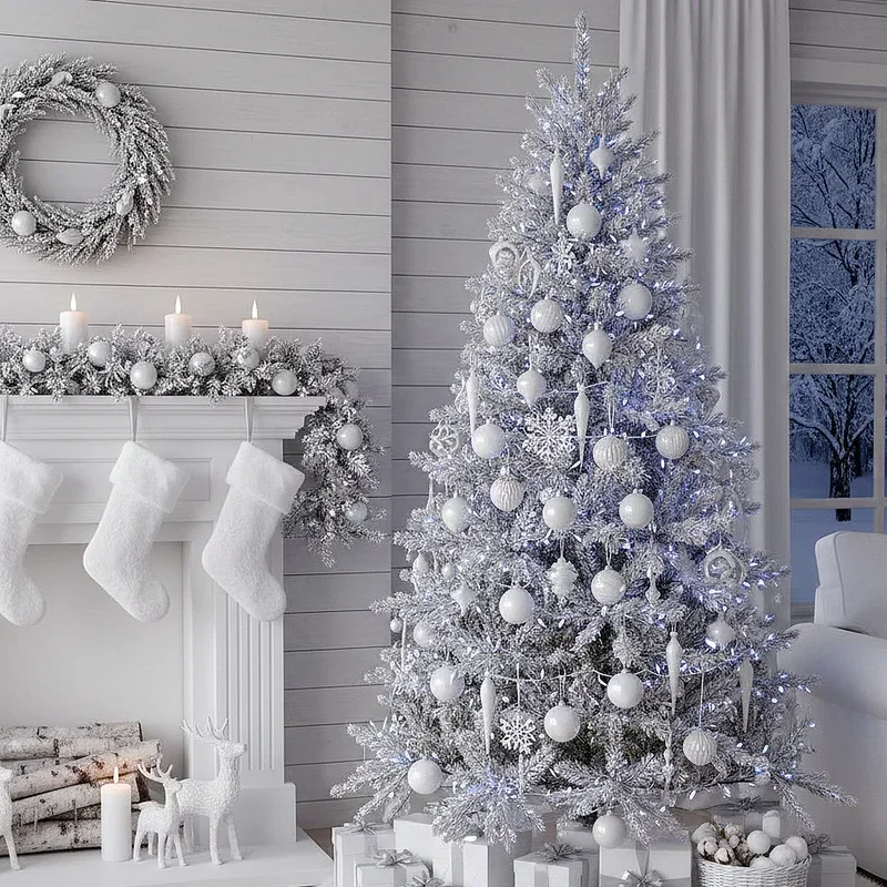 15 White Christmas Decoration Ideas for Elegant Holiday Style