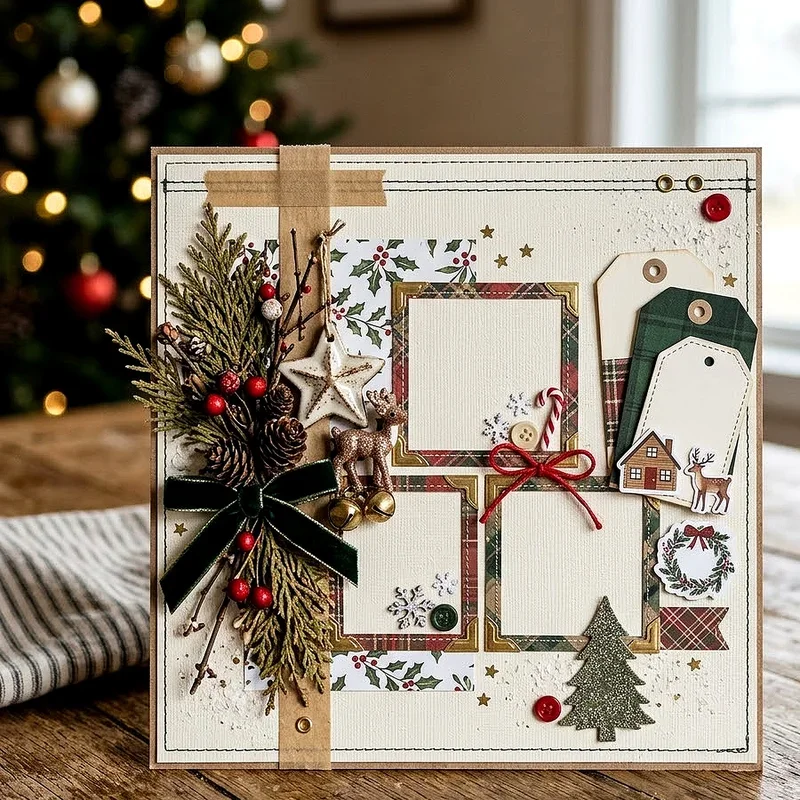 15 Christmas Scrapbook Page Ideas for Festive Memory Keeping