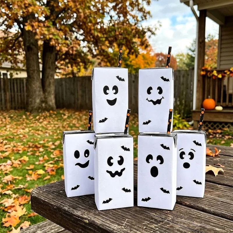 Halloween Juice Box Ideas