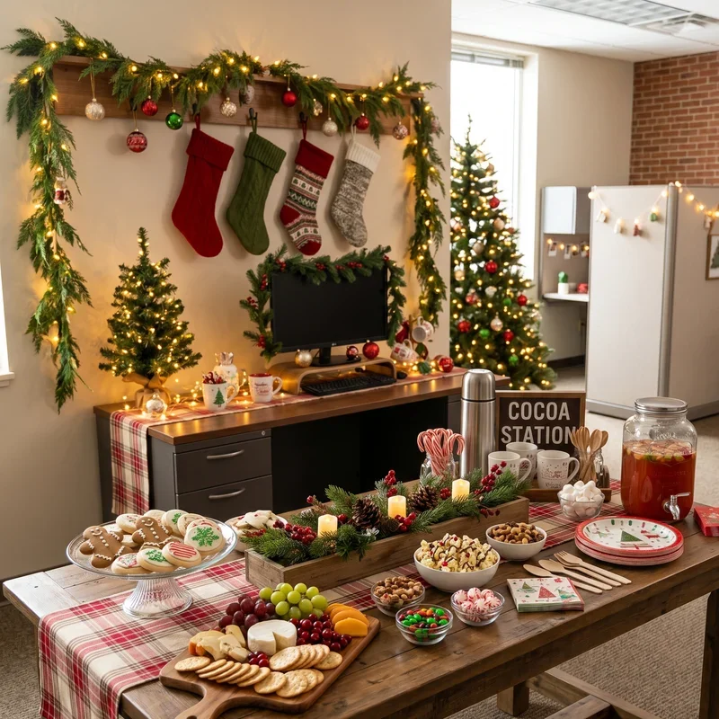 Christmas Office Decorating Ideas
