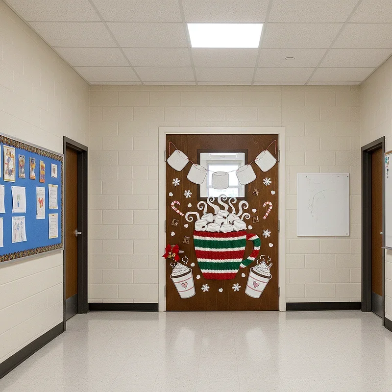 Christmas School Door Decoration Ideas