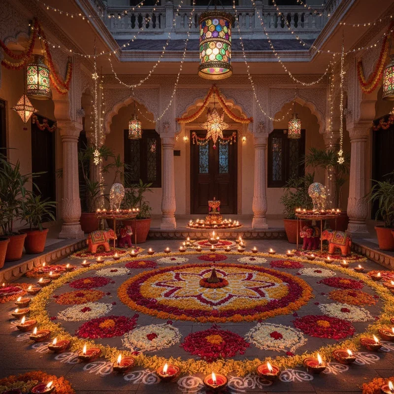 15 Diwali Decoration Ideas to Light Up Your Space