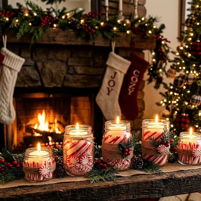 Peppermint Christmas Decor Ideas