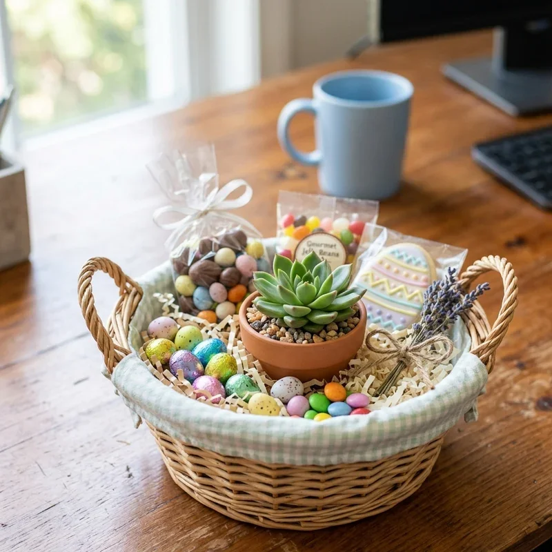 Easter Basket Ideas for Coworkers