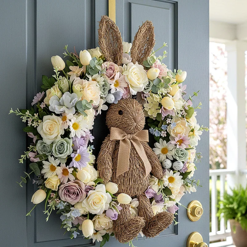 Easter Bunny Wreath Ideas