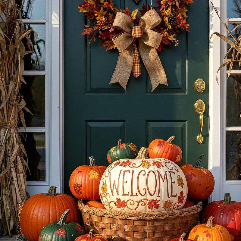 Fall Door Decoration Ideas