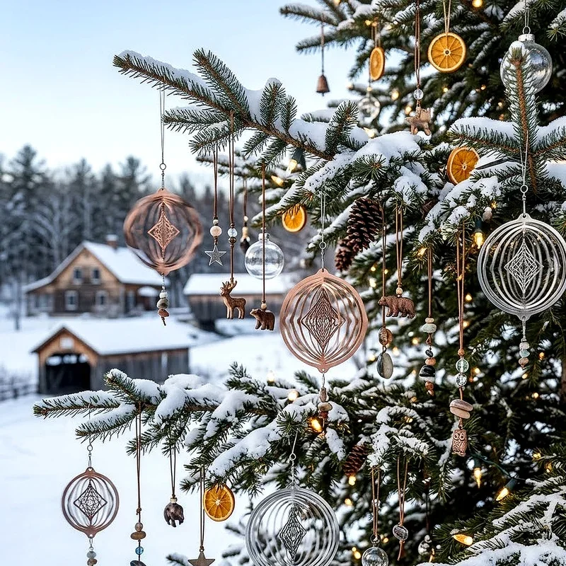 Outdoor Christmas Tree Decorating Ideas