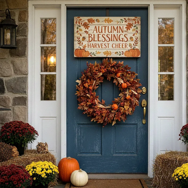 Fall Door Decoration Ideas