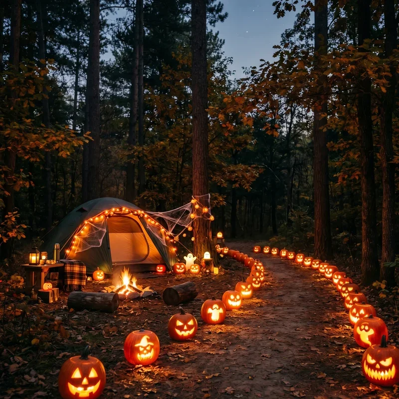 Halloween Camping Decoration Ideas