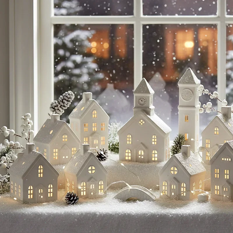 White Christmas Decoration Ideas