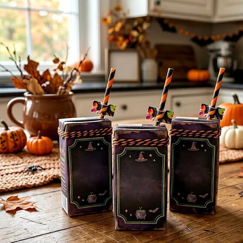 Halloween Juice Box Ideas