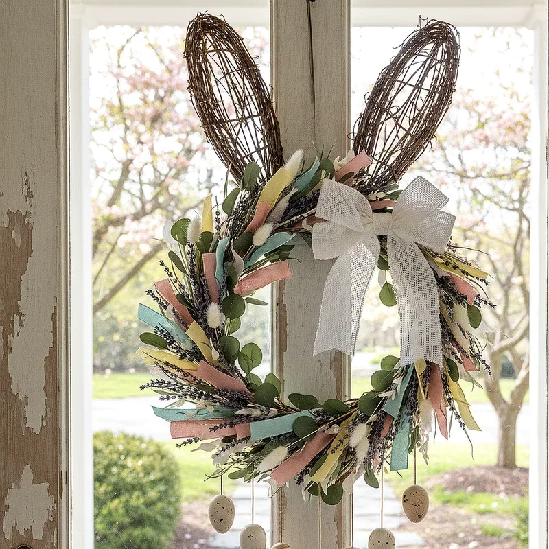 Easter Bunny Wreath Ideas