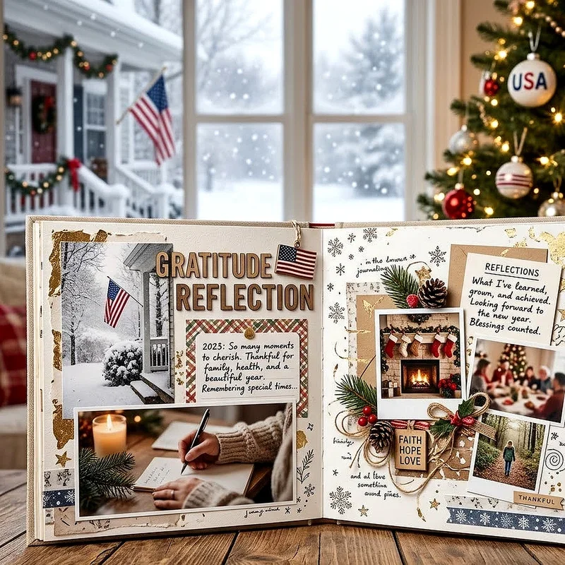 Christmas Scrapbook Page Ideas