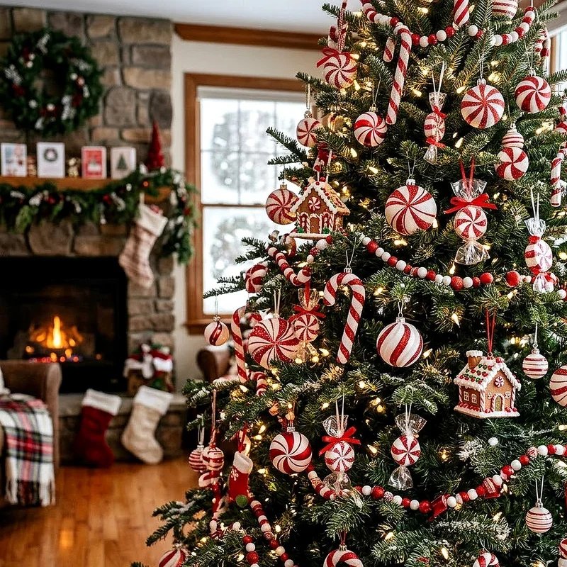 Peppermint Christmas Decor Ideas