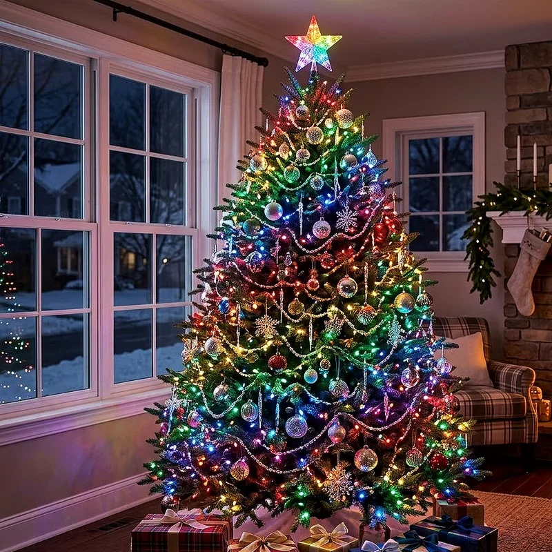 Outdoor Christmas Tree Decorating Ideas
