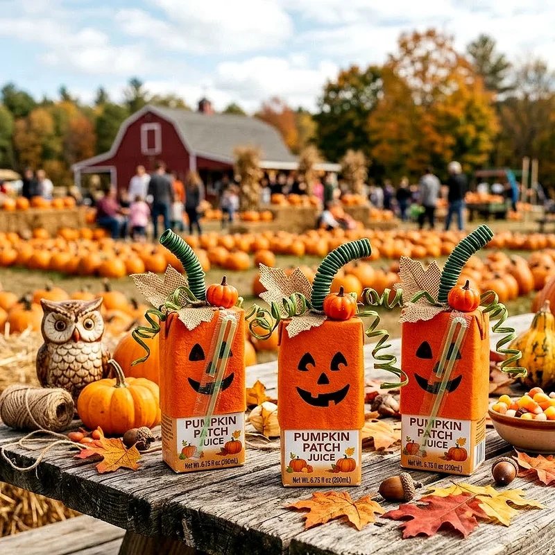 Halloween Juice Box Ideas